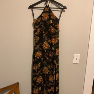 Urban outfitters halter romper dress